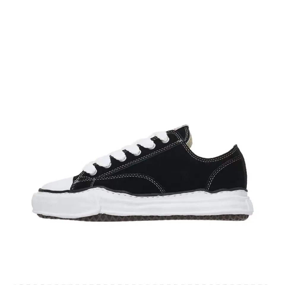 Maison Mihara Yasuhiro Original Sole Peterson Chunky Sneakers Black and White
