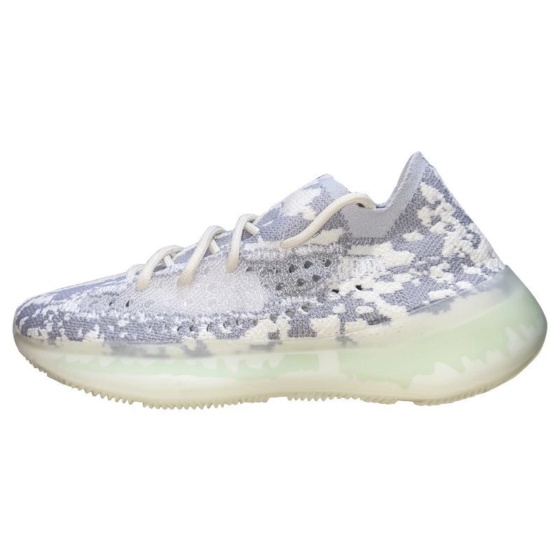 Adidas Yeezy Boost 380 Alien Chunky Sneakers White and Gray