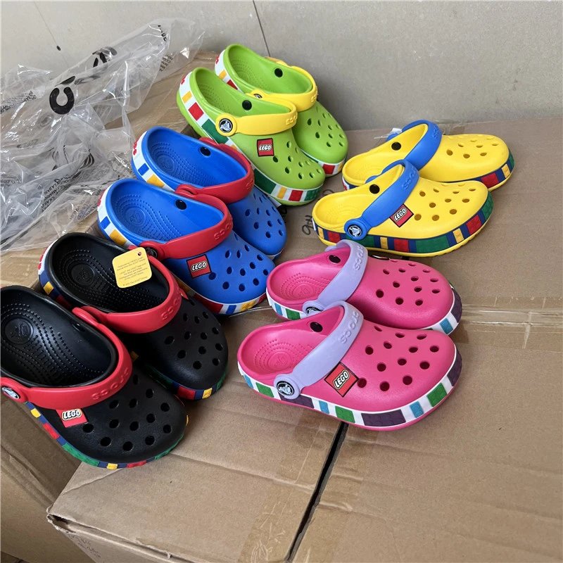 Crocs Classic Clog x LEGO Colorful Casual Clogs Multicolor